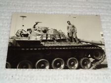 Israeli Military Tank Destroyed Yom Kippur War Port Said Egypt Israel 1975 Rare picture