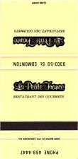 La Petite France Gourmet Restaurant Vintage Matchbook Cover picture
