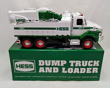 2017 Hess Dump Truck And Loader Lights & Sounds Electronic Plastic Vehicles picture