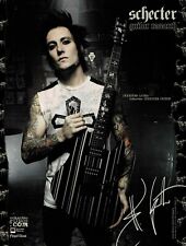 Schecter Guitar Research - AVENGED SEVENFOLD - SYNYSTER GATES - 2007 Print Ad picture