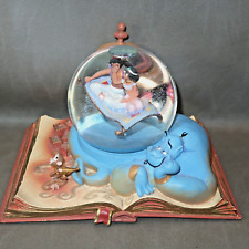 2014 Disney Aladdin Water Snow Globe Wonders Within Collection Hallmark *BROKEN* picture