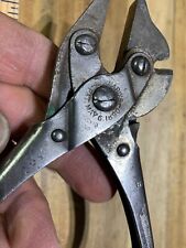 Antique Vintage Bernards Pliers first patent May 6, 1890 (22098) picture