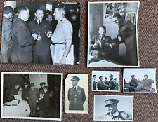 WW2 RAF/ARMY HIGH RANK OFFICERS X7 ORIGINAL PHOTOS RFC & LORD BEAVERBROOK ETC picture