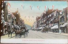 Corning NY Market Street A Gala Day Undivided Back pre 1907 picture
