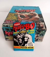 1981 FLEER HERE'S BO COMPLETE WAX BOX OF 36 PACKS 🔥 BO DEREK 🔥 picture