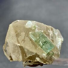 78  Carat Tourmaline Crystal With Quartz From Afghanistan picture