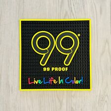Rainbow 99 Proof Bar Mat 12x12 - Pride - Live Life In Color - New - Spill Mat picture