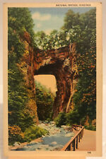 Vintage Postcard- The Natural Bridge of Virginia  picture