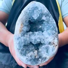 8.14lb Natural Kyanite Quartz Cluster Egg Crystal Energy Reiki Healing Gem Decor picture