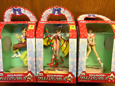 Capcom Character Christmas Santa Girl Figures V2 Set of 3 picture