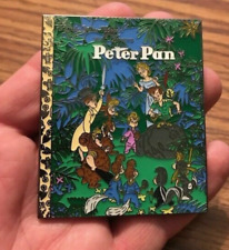 PIN PETER PAN WENDY DARLING LOST BOYS LITTLE GOLDEN BOOK FANTASY 3 INCH JUMBO picture