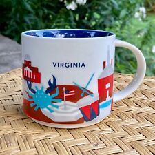 STARBUCKS VIRGINIA MUG coffee 14 oz  You Are Here Collection 2017 NWOB picture
