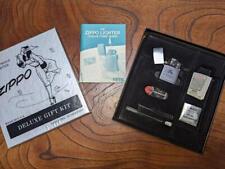RARE SET BURBERRY ZIPPO (1999) DELUXE GIFT KIT picture