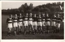 Sports European Football Team RPPC Mid Century Poland Postcard T18 picture