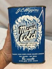 Vtg Sears J C Higgins Magic Cold Ice Pack Old Fishing Hunting Cabin Decor  picture