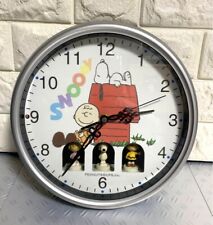 Peanuts Snoopy Charlie brown sally mechanical clock retro vintage wall clock R picture