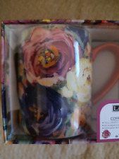 Lang ~ Gallery Florals~ 14-oz Ceramic Coffee Mug ~ Artist Susan Winget ~ NEW picture