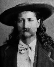 1873 WILD BILL HICKOK Glossy 5x7 Photo Vintage Old West Hero Print picture
