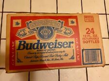 Budweiser Empty Vintage  Heavy Cardboard Beer Box picture