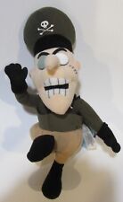 Vintage 1990's Rocky and Bullwinkle Fearless Leader Stuffins Plush 8” picture
