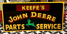Order your PERSONALIZED 18X36 JOHN DEERE Tractor Sales Man Cave Farmer Farm SIGN picture