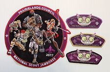 2017 BSA National Jamboree Prairielands Council Patch Set picture