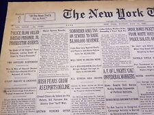 1932 JULY 17 NEW YORK TIMES - NASSAU PRISONER KILLED BY POLICE - NT 4003 picture