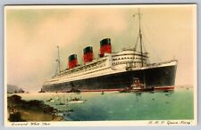 R. M. S. Queen Mary Cunard White Star Unposted Postcard picture