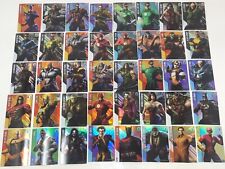 DC Injustice Cards 40x Common Set Bronze/Silver/Gold (ALL FOIL, Series 4) Arcade picture