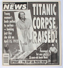 Weekly World News Feb. 3, 1998 TITANIC CORPSE RAISED - Complete picture