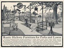 Magazine Ad - 1912 - Rustic Hickory Furniture Co., La Porte, IN picture