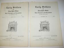 rare 1935 Early Settlers of New York St. Vol. 2, issues no. 2 & 3, Thomas Foley picture