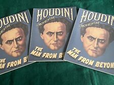 Harry Houdini, Reprint Poster, 8.5x11, The Man From Beyond Nice. picture