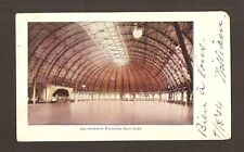 Antique 1904 LDS Mormon Postcard Saltair Interior Pavilion Salt Lake City Utah picture