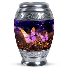 Urns For Adult Male Blue Butterflies (10 Inch) Large Urn picture