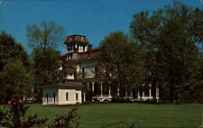 North Bennington Vermont Gov McCullough Victorian Mansion ~ postcard  sku177 picture