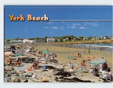 Postcard View Of Short Sands Beach York Beach Maine USA picture
