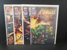 Set of 4 Taco Bell Marvel Comics 2011 Sealed 1 Signed picture