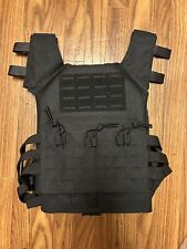 Tactical Lightweight Molle Plate Carrier - (black) picture