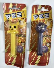 Pez Pokémon Dispensers 2001 Pikachu &  Koffing 2 Piece Lot Pez Europe Austria picture