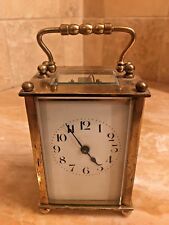 A 19th Century Miniature 8 Day French Case Covered Carriage Clock Original Oner picture