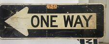 Authentic Road Street Traffic Sign One Way Left 12