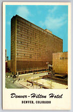 Vintage Postcard Denver Hilton Hotel picture