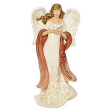 ✿ New JOSEPH'S STUDIO Figurine CONFIRMATION ANGEL Holding Dove Religion Statue picture
