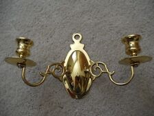 Baldwin Brass Wall Sconce Double Arm Vintage 6.25