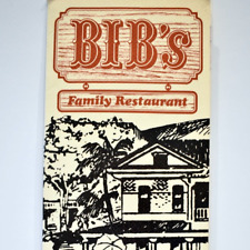 Vintage 1984 Bib's Family Restaurant Menu Kaneohe Bay Hawaii picture