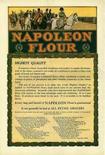 NAPOLEON FLOUR HIGHEST QUALITY FAULTLESS FLAVOR SOLD AT ALL RETAIL GROCERS FLOUR picture