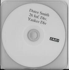 DUTEE SMITH 26TH INFANTRY DIVISION BATTLE OF THE BULGE VET RARE INTERVIEW DVD picture