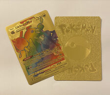 Garbodor VMAX Rainbow Golden Card Gold Custom Card picture