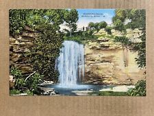 Postcard Mankato MN Minnesota Minneopa Falls Scenic Waterfall Vintage PC picture